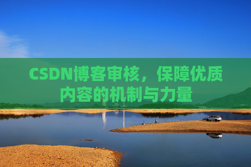 CSDN博客审核，保障优质内容的机制与力量